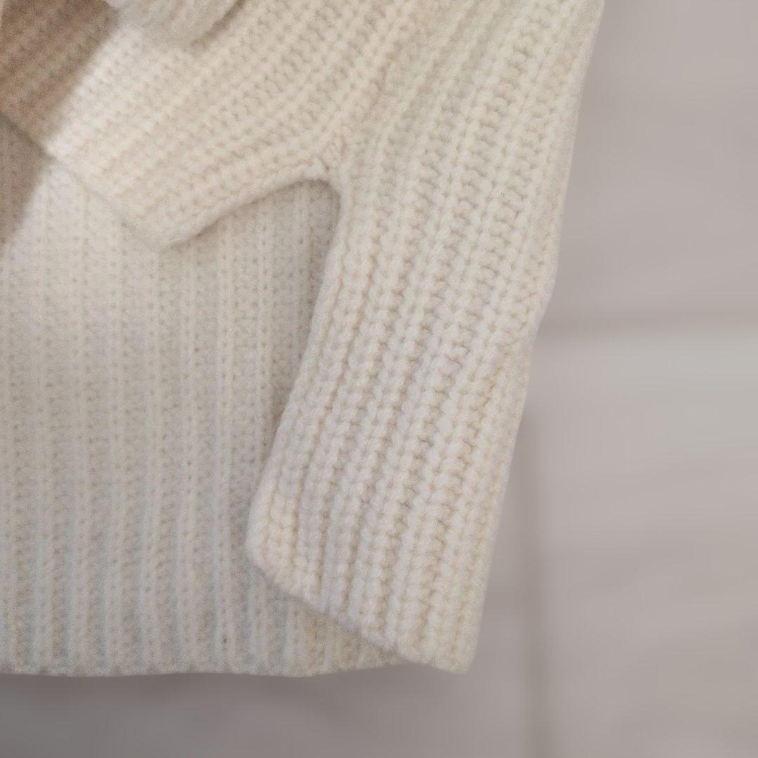 【 Deuxieme Classe 】 ★美品★ アゼワイドスリーブセーター