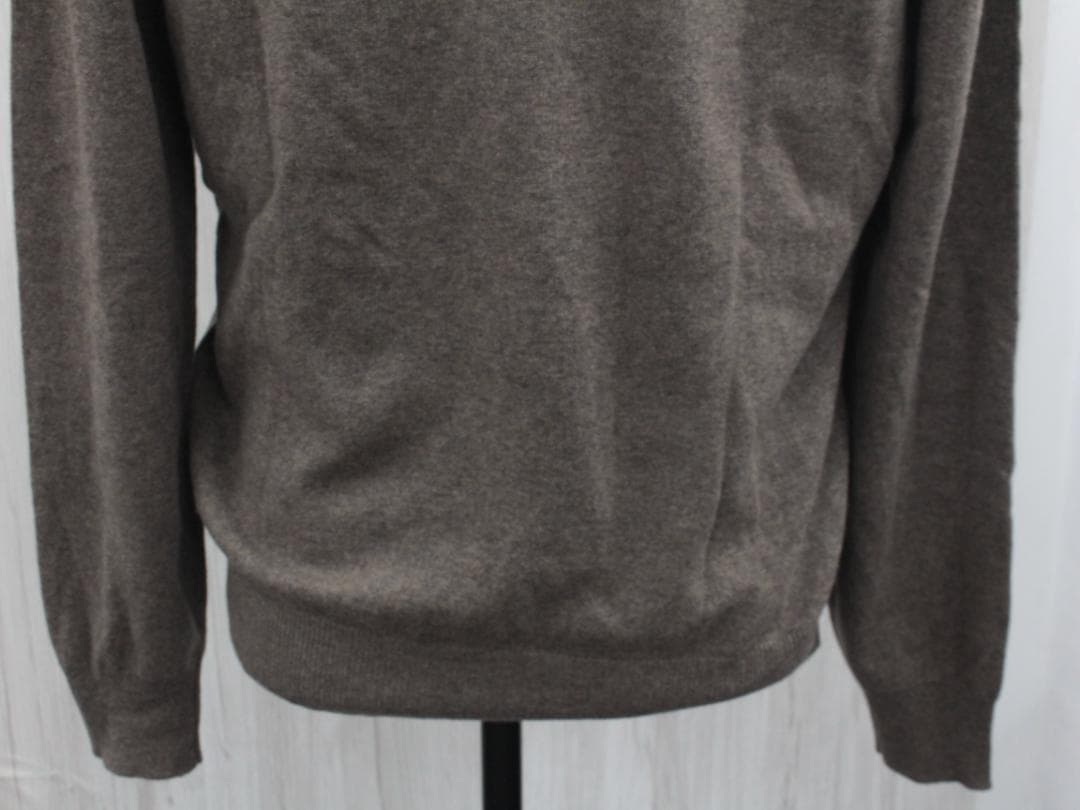 ▲ブルネロクチネリ BRUNELLO CUCINELL カシミヤ100％Vネック