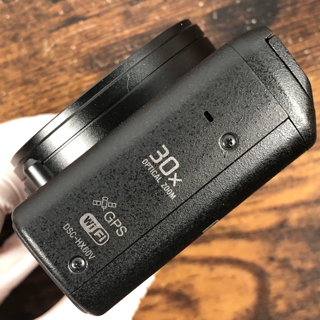 動作確認済 美品 SONY Cyber-shot DSC-HX60V ブラック