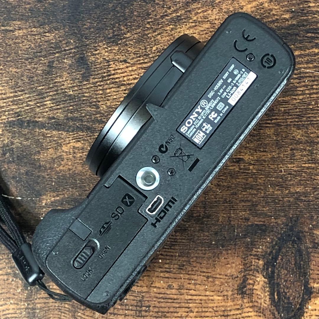 動作確認済 美品 SONY Cyber-shot DSC-HX60V ブラック