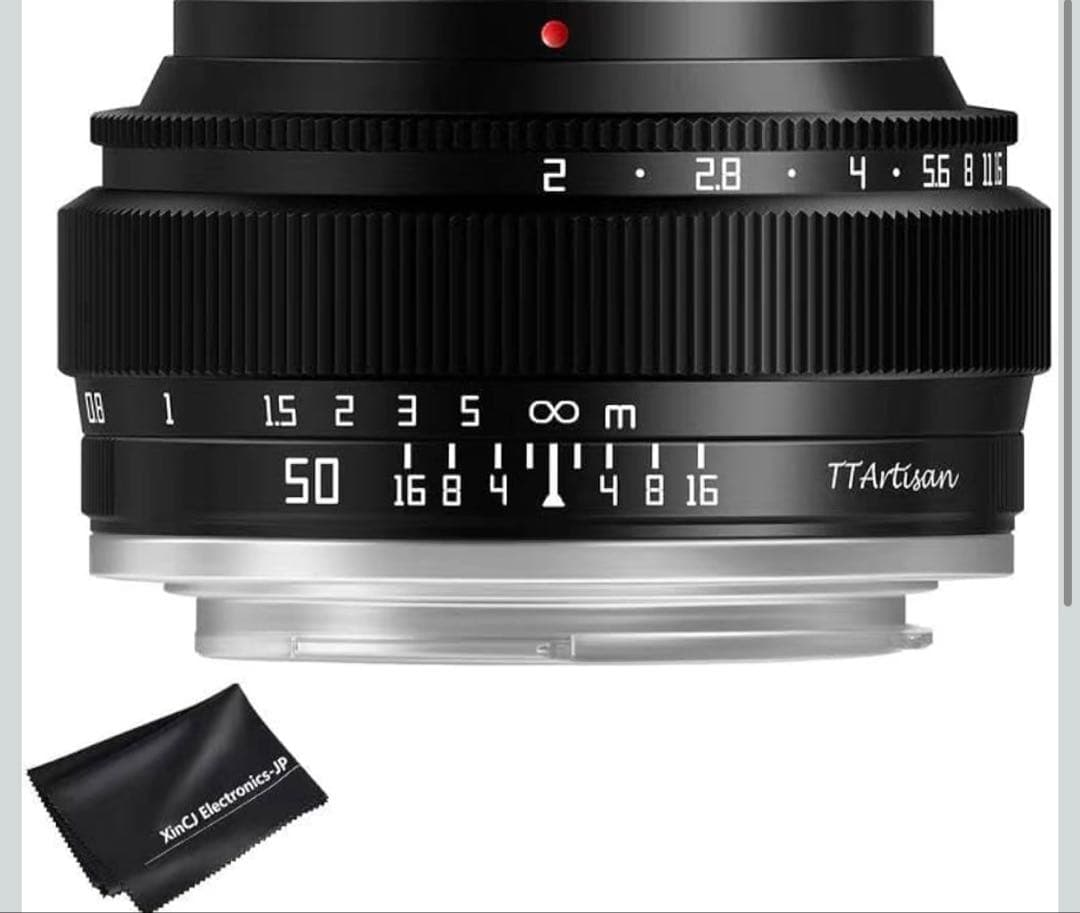 TTArtisan 50mm f/2.0 Xマウント fuji用