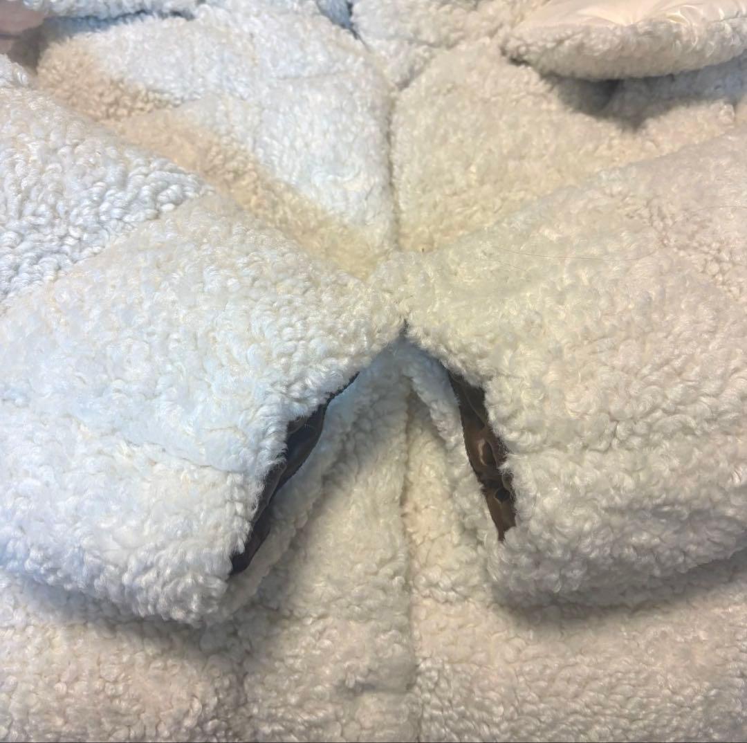 モンクレール ボア ロングダウンコート