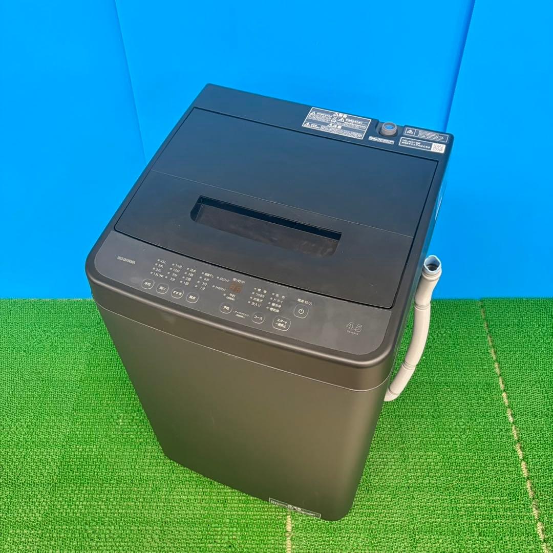605 2024年製　洗濯機　一人暮らし　容量4.5キロ　マッドブラック　極美品