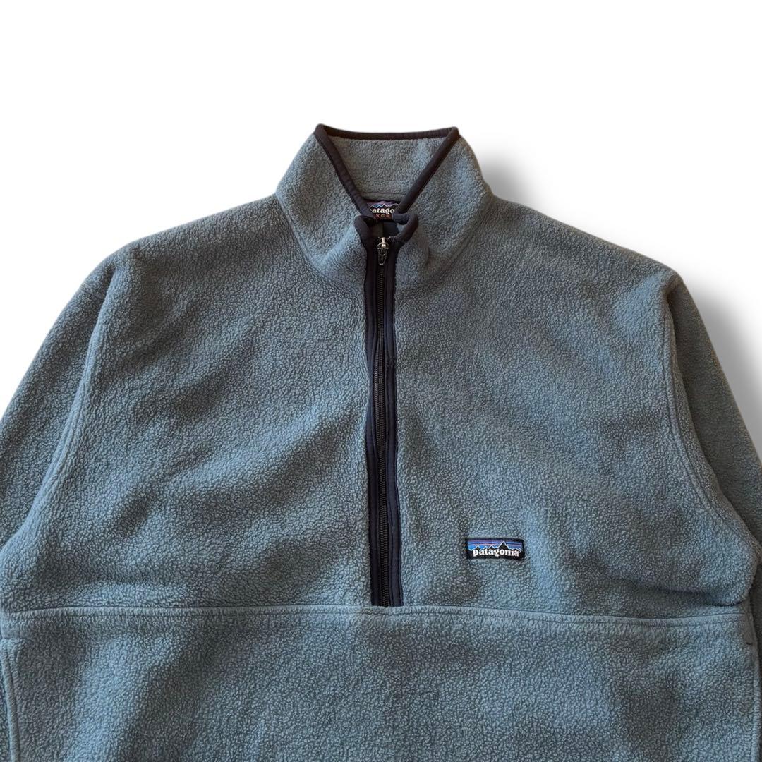 希少色 90s Patagonia マースピアル パタゴニア スナップT 水色