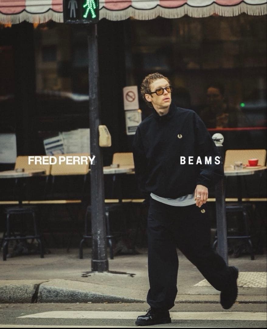 FRED PERRY BEAMS 別注 Mセットアップ　フレッドペリー　シェル
