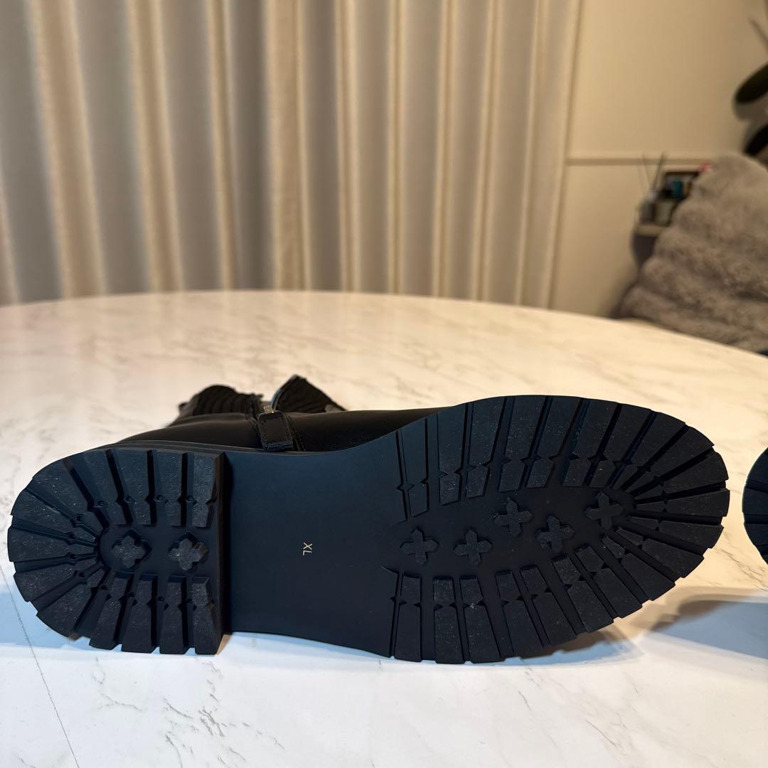 グリーンレーベル リラクシング サイドゴアブーツ 黒 XL