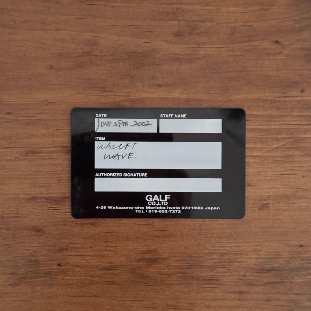 Chrome Hearts ウォレット ウェーブ　　　　ヘビーレザー