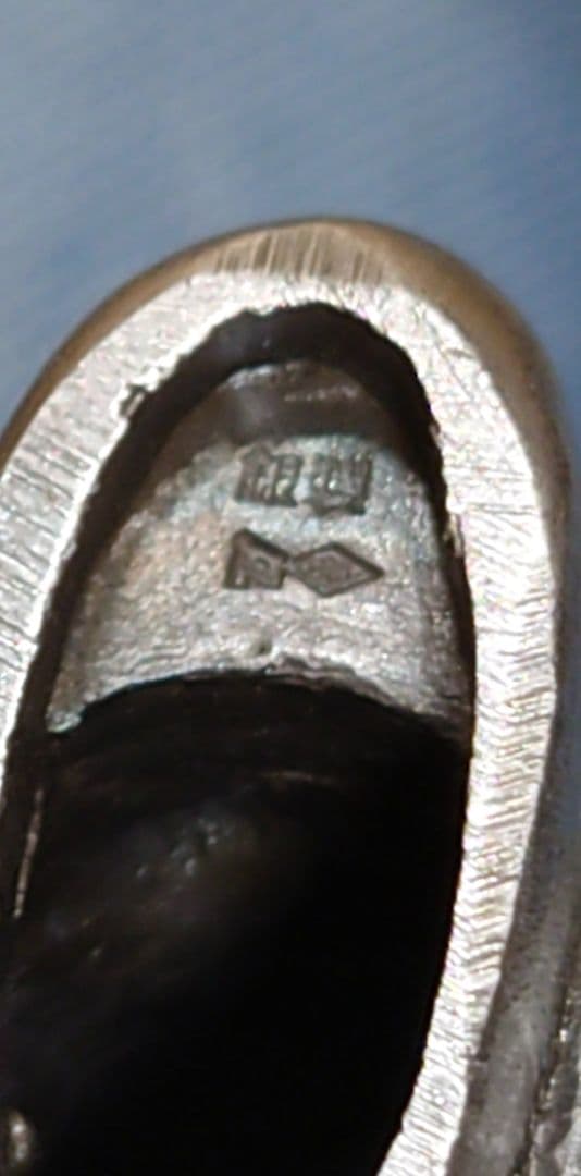 銀製　シルバー925 高村光雲刀　聖徳太子像　1043g