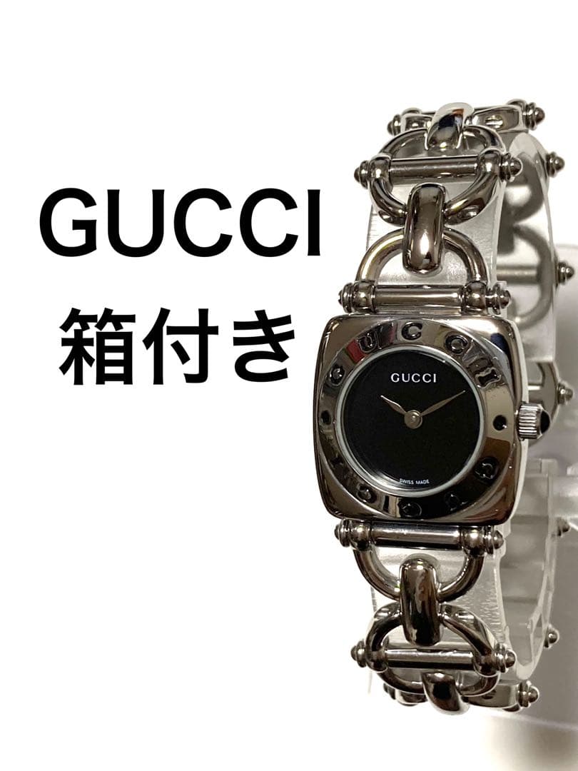 美品！　GUCCI グッチ　ホースビット　アクセサリー　レディース腕時計