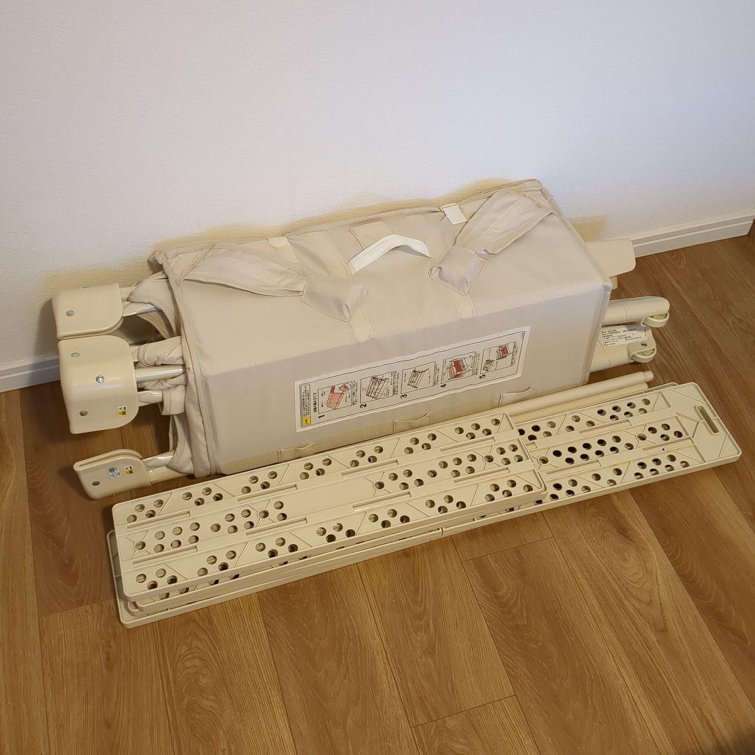 美品 アップリカAprica ココネルCOCONEL 折りたたみ式ベビーベット