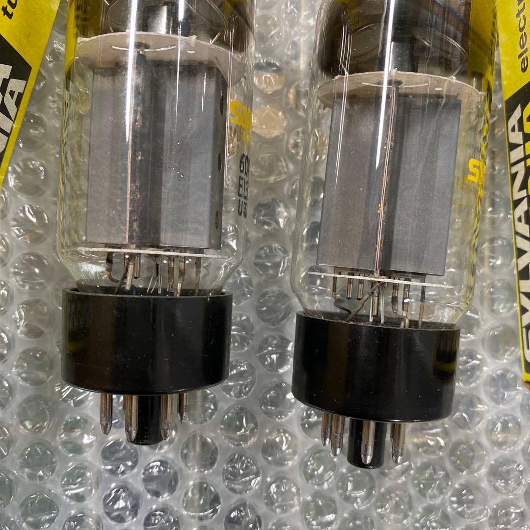 真空管　SYLVANIA 6CA7 EL34 2本セット