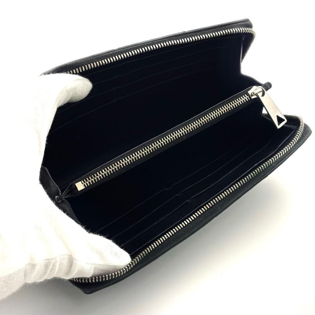 【最高級美品】ボッテガヴェネタ カセット マキシイントレ ラウンドファスナー