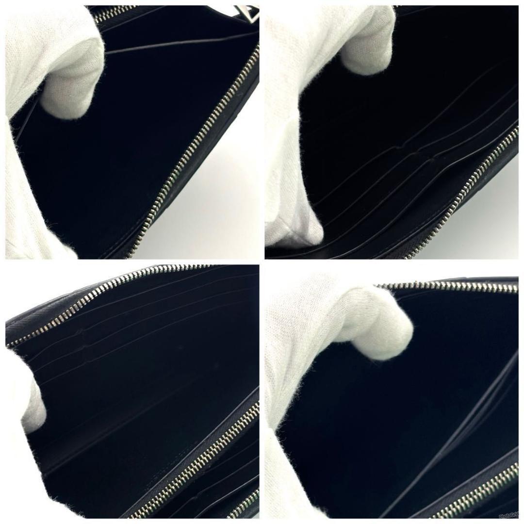 【最高級美品】ボッテガヴェネタ カセット マキシイントレ ラウンドファスナー