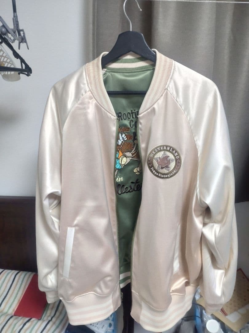 ミッキーマウス スカジャン リバーシブル 東京ディズニーランド