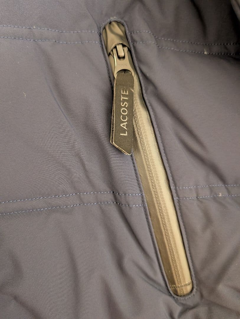 LACOSTE BH262EM ネイビー ダウンジャケット