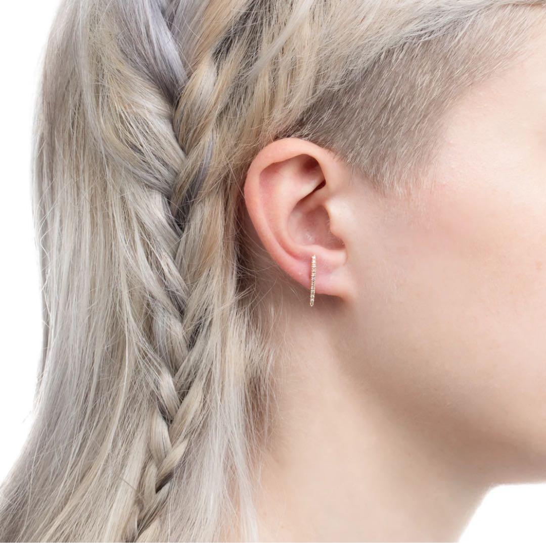 【三連休限定価格】Hirotaka ダイヤモンドピアス(片耳用)