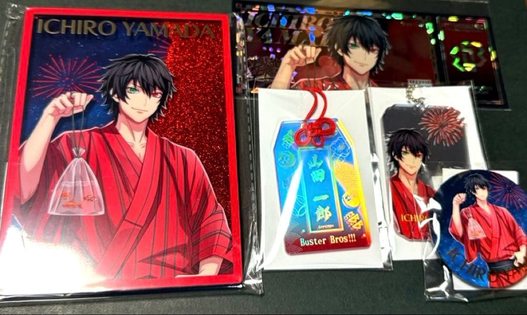 L*O様 ヒプノシスマイク ヒプマイ オンラインくじ ラメ入りブロック 缶バッジ