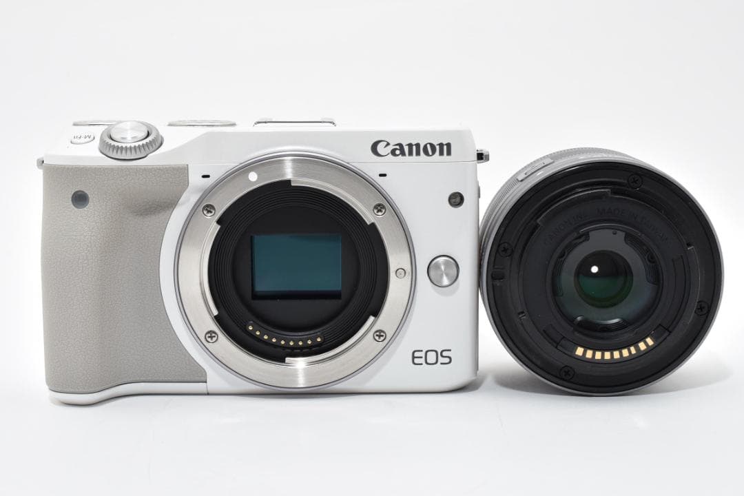 ■美品■Canon キヤノン EOS M3 15-45mm IS STM