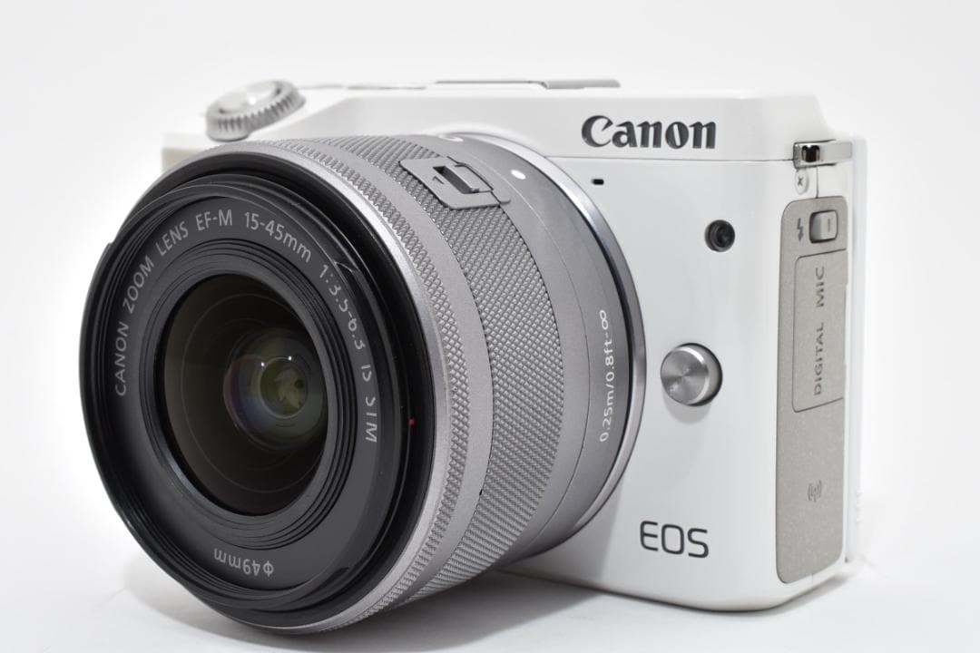 ■美品■Canon キヤノン EOS M3 15-45mm IS STM