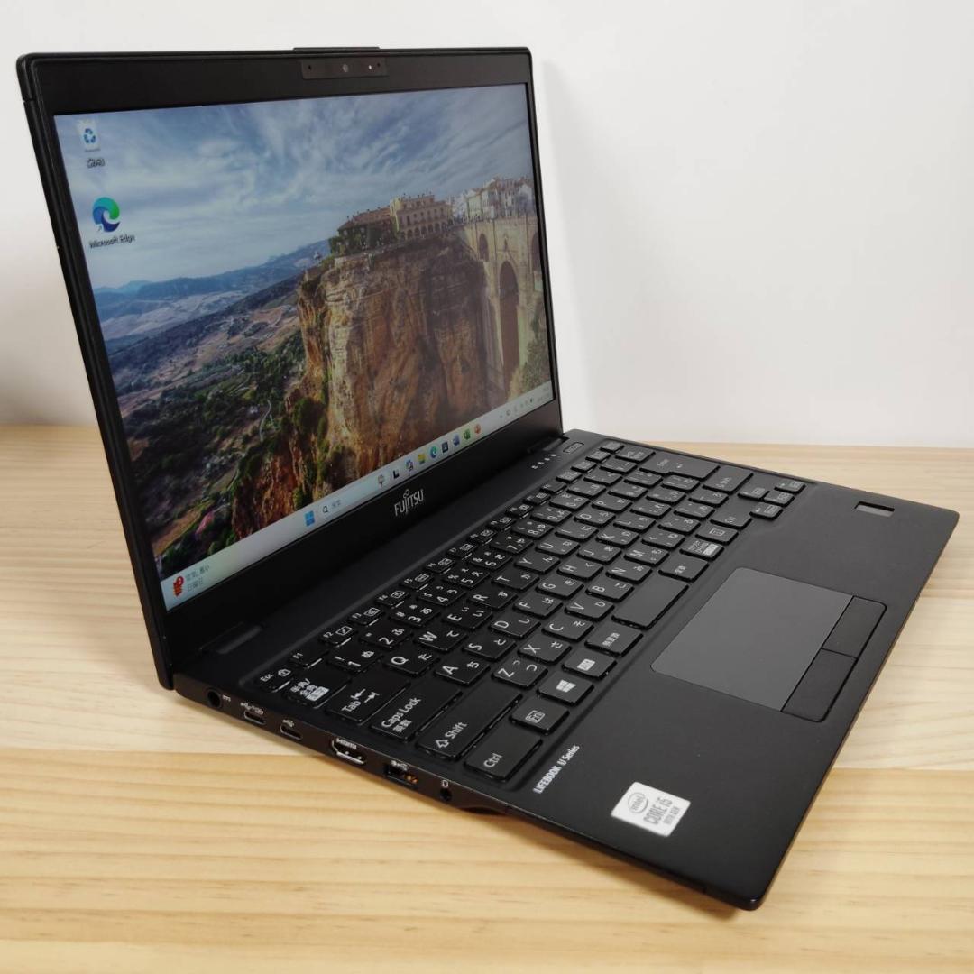 良品 軽量薄型 LIFEBOOK U9310 第10世代i5搭載 オフィス付き