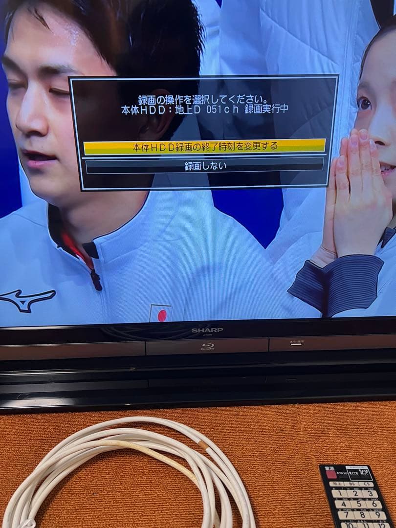 SHARP ブルーレイ&HDD内蔵 液晶テレビ 40V型 LC-40DR9