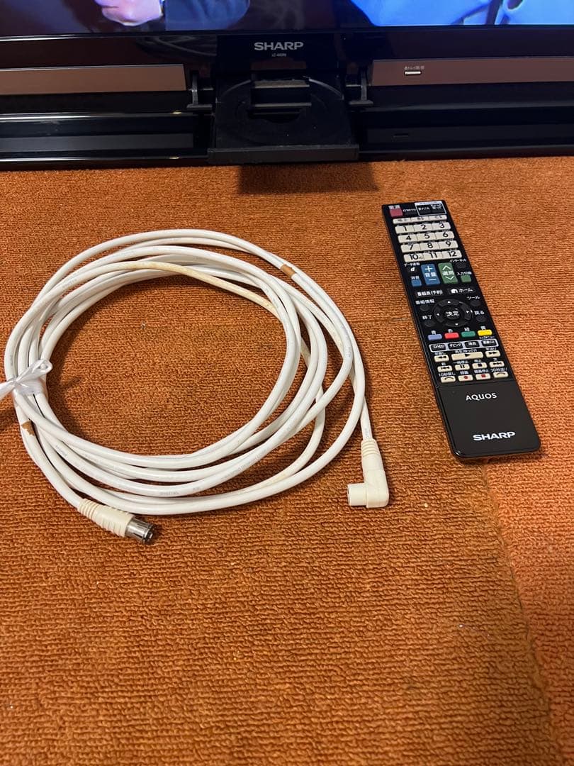 SHARP ブルーレイ&HDD内蔵 液晶テレビ 40V型 LC-40DR9