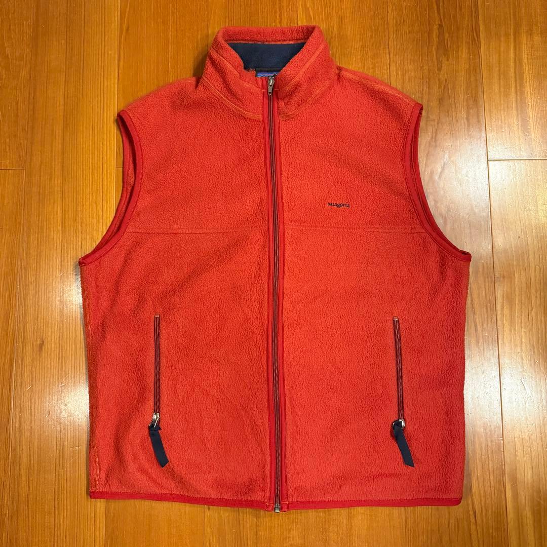Patagonia Synchilla ベスト ブラッドオレンジ XL