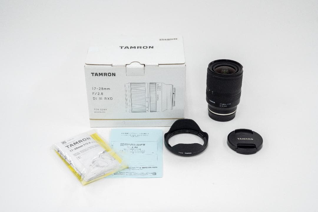 レンズ(ズーム) TAMRON 17-28mm F/2.8 Di III RXD Sony E