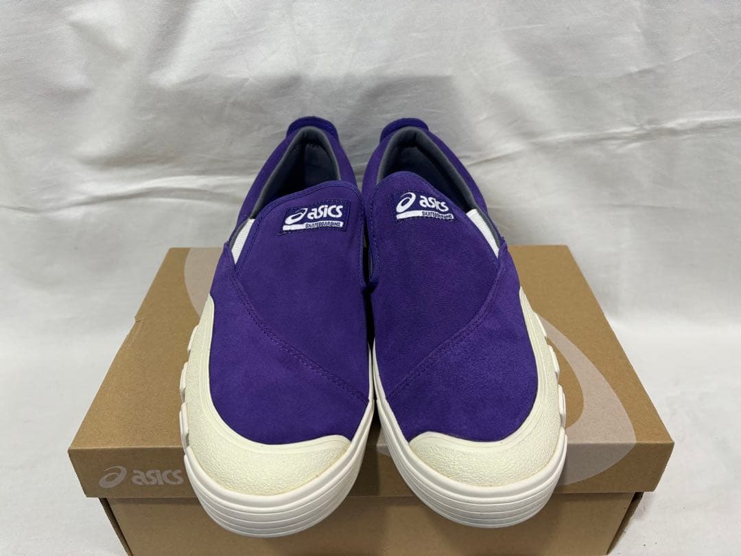 asics gel-flexkee slip-on purple 27.5 紫