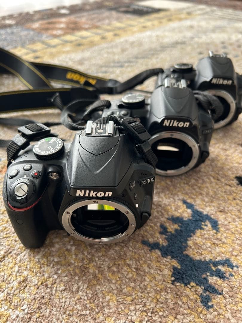 Nikon D3300,D3100,D3100 3台セット デジタル一眼レフ