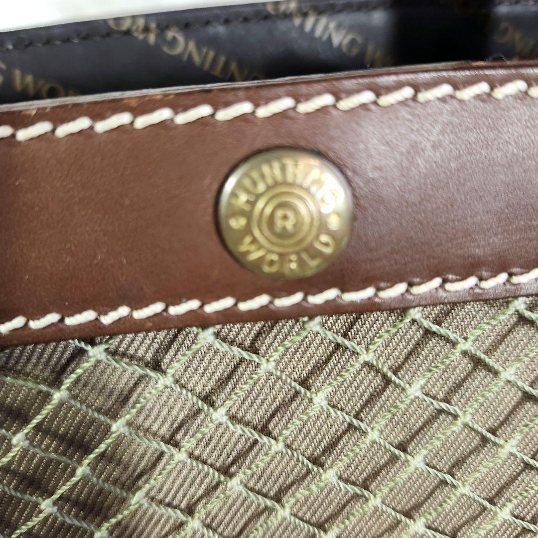 【極美品】ハンティングワールド サファリトゥデイ 大きめ ビジネスバッグトート