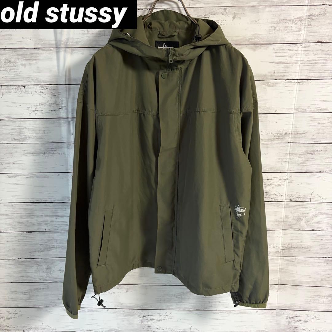 old stussy ナイロンジャケット