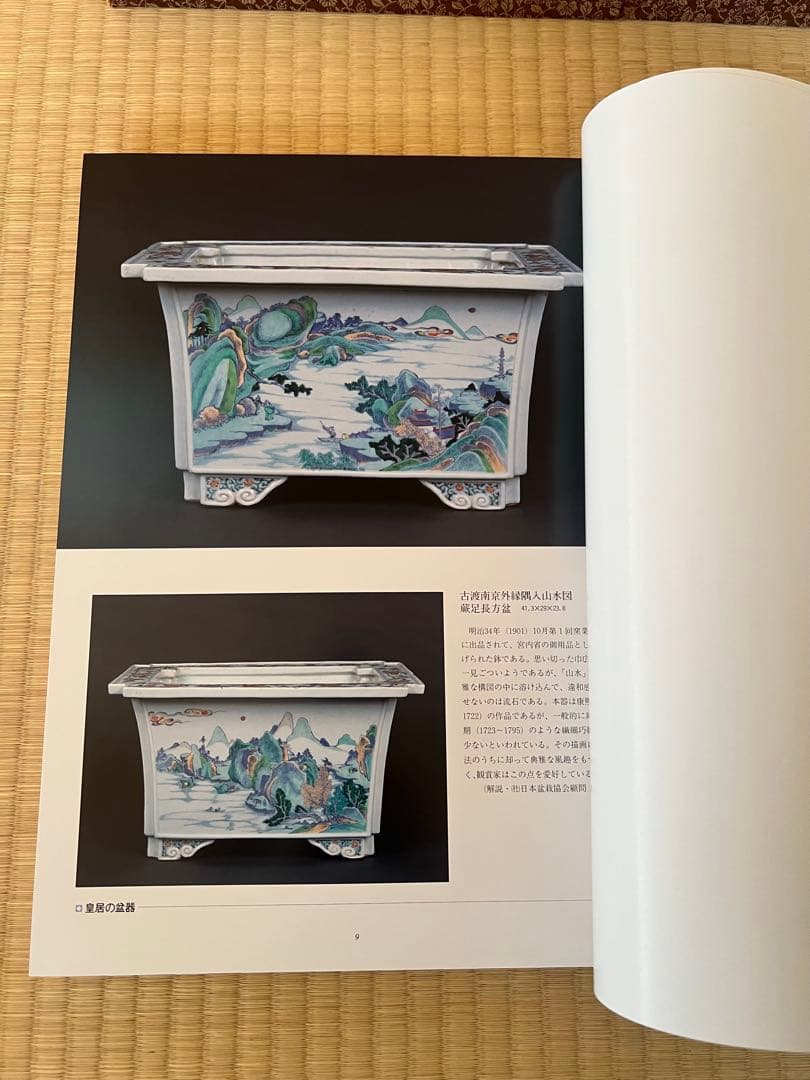 【美品・函付】美術盆器名品大成 中国編／日本編 全2冊｜大型本・盆栽資料