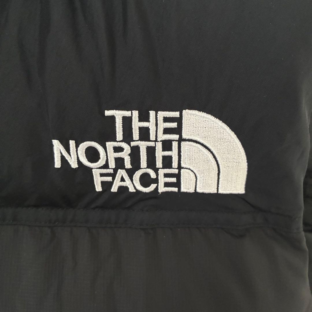 りりり美品 THE NORTH FACE ダウンヌプシベスト M　ブラック