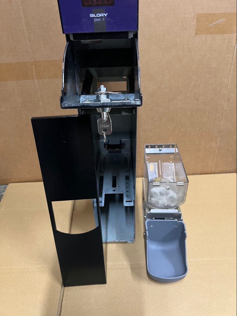 両替機　グローリーEMS-7（改）1000円→100円✖️10枚　令和6年新札対応