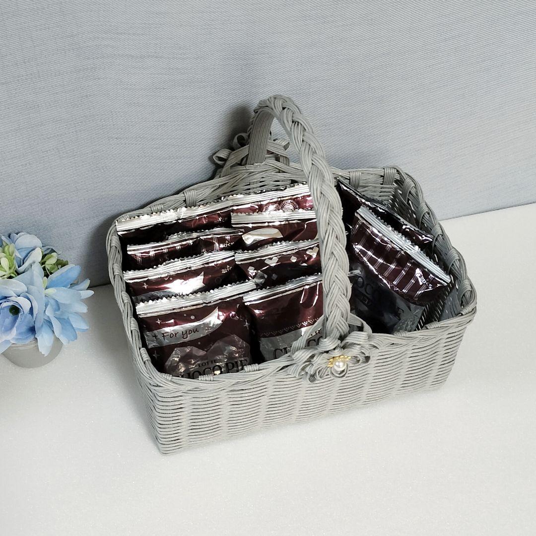 バスケット かご 4点セット エコクラフト 小物入れ