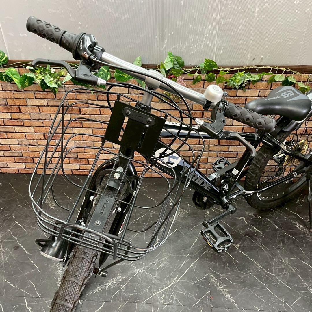 引き取り価格【91】子供用自転車 子供車 DRIDE ブラック 22インチ