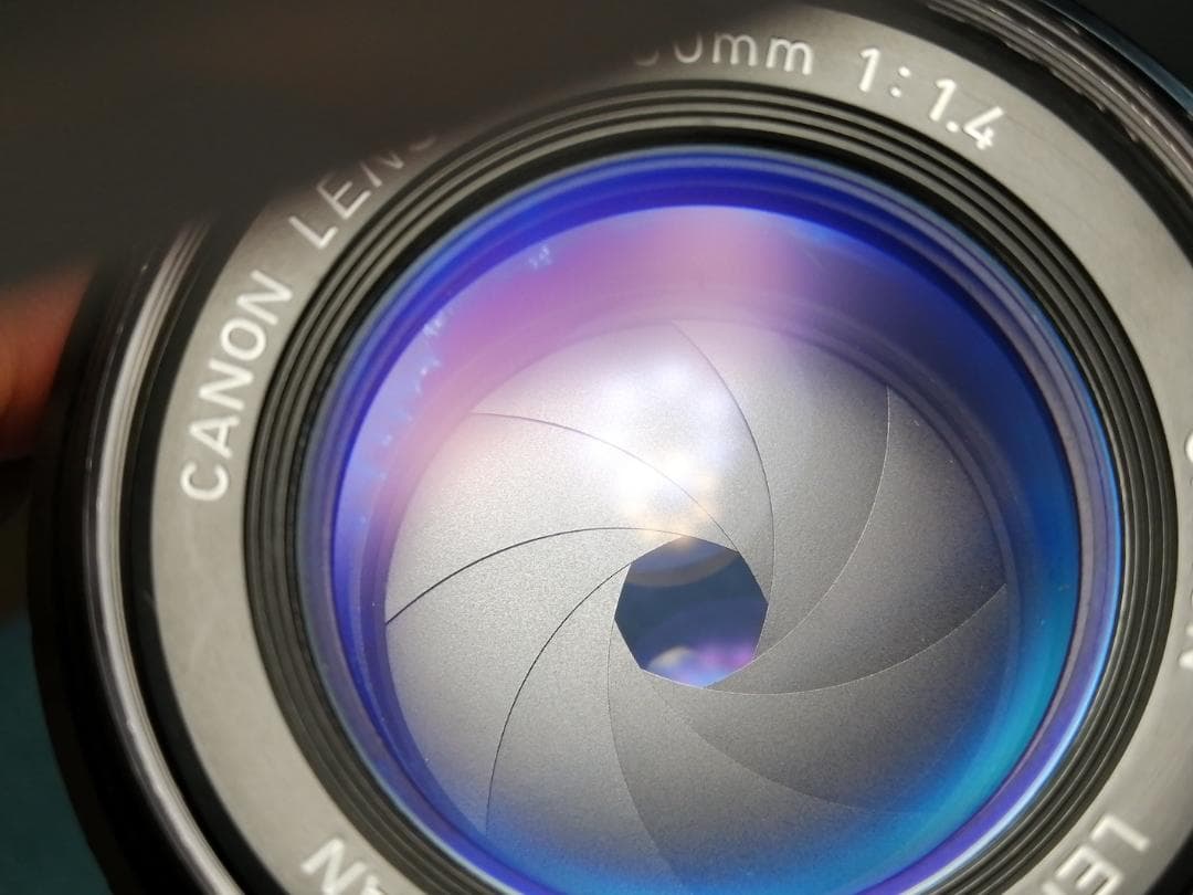 レンズ(単焦点) CANON NEW FD 50mm F1.4 #7513