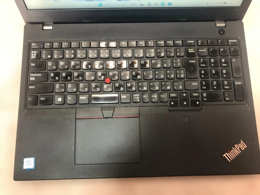 ThinkPad L590 Corei5 8GB SSD256GB win11⑯