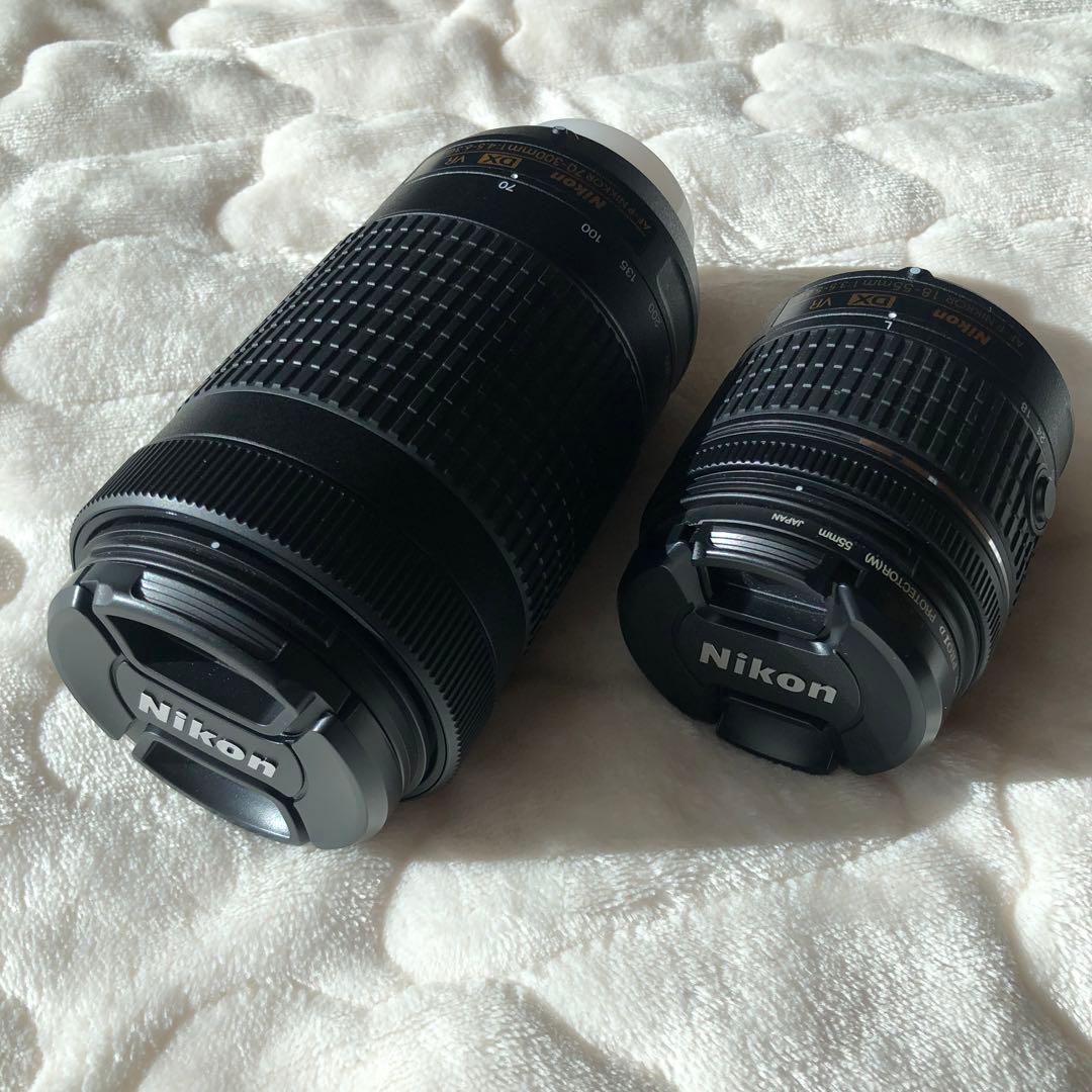 【美品】Nikon D3500 デジタル一眼レフ レンズ2台付