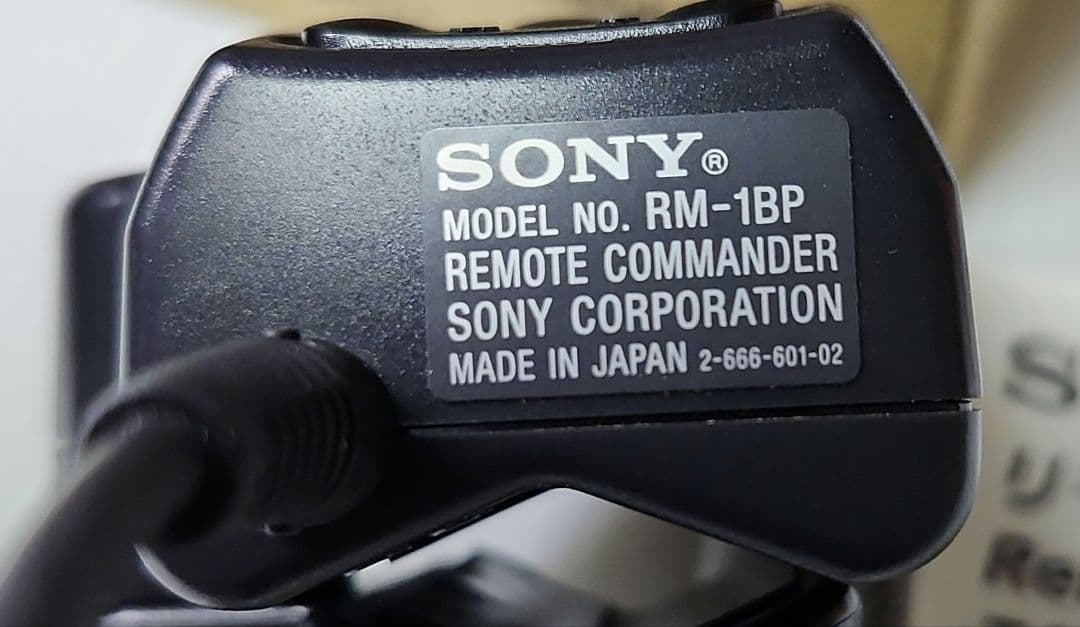 SONY RM-1BP LANL ズームリモコン【動作確認済】