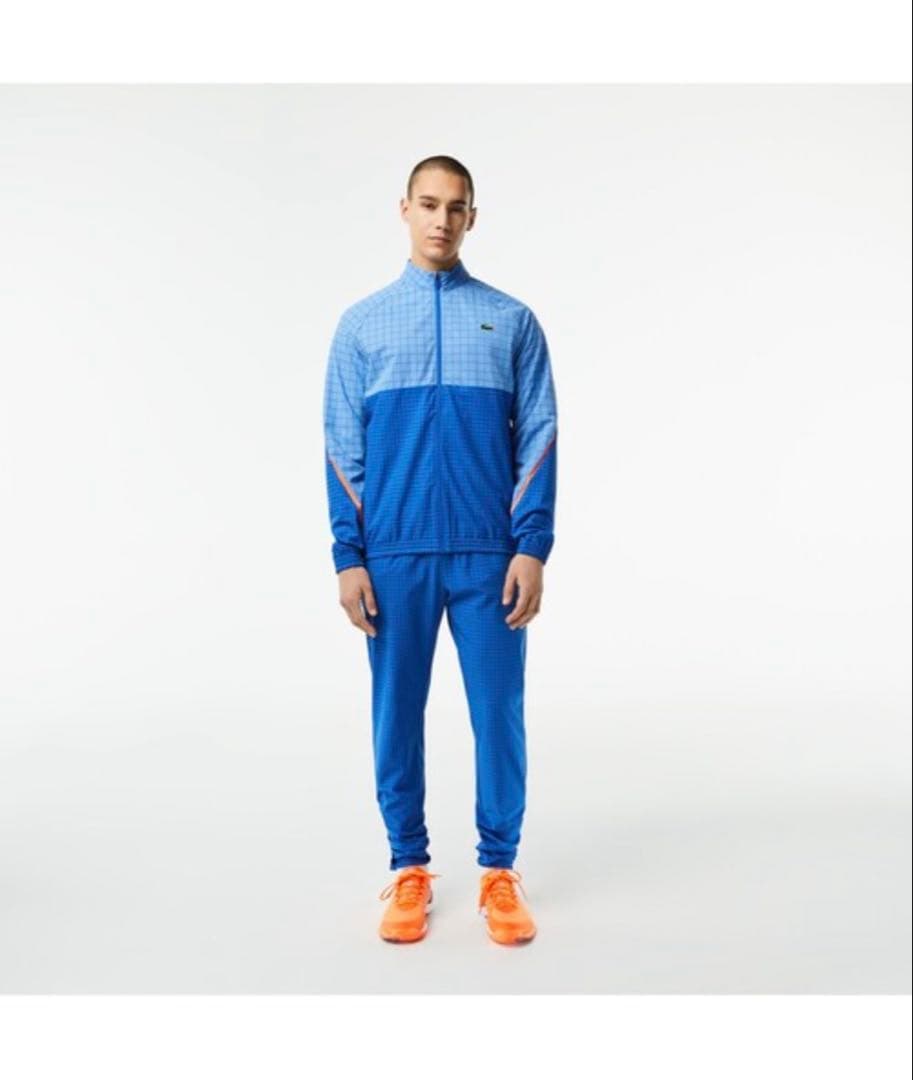【LFAGT】新品ラコステ 「ノバク・ジョコビッチ」グリッドトラックスーツ