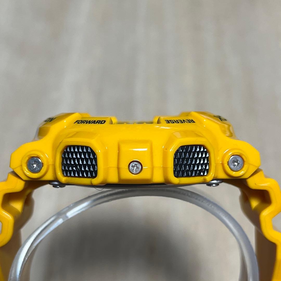 【人気モデル！売れ筋イエロー★完動美品】G-SHOCK GA-100A アナデジ