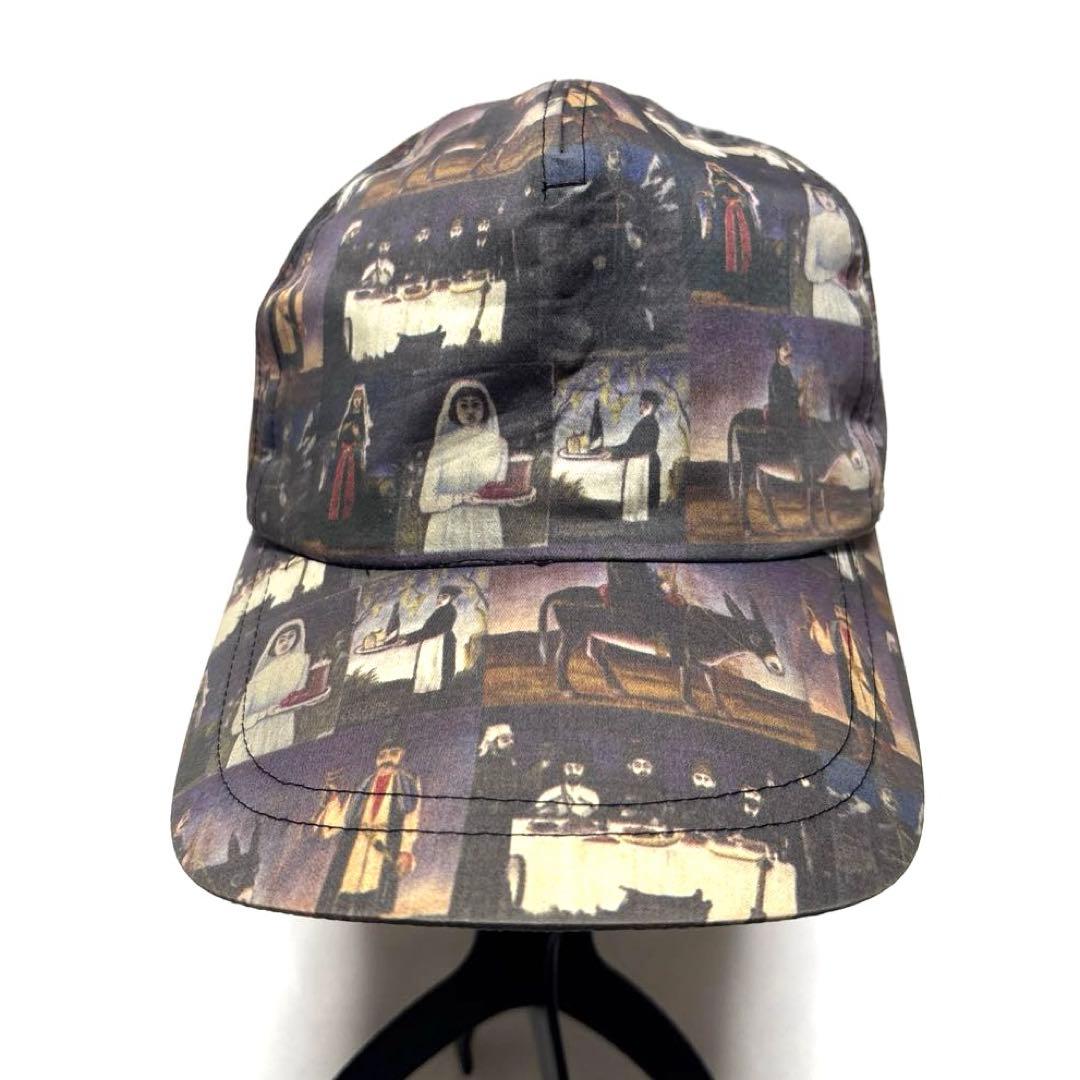 CA4LA × ニコ・ピロスマニ 絵画 アート デザイン コラボ キャップ