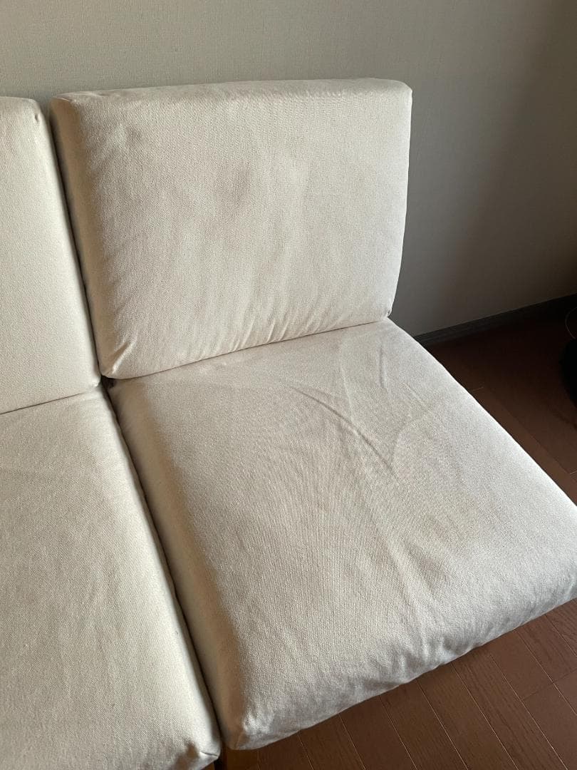 無印良品 ソファ 2つセット 2人掛け