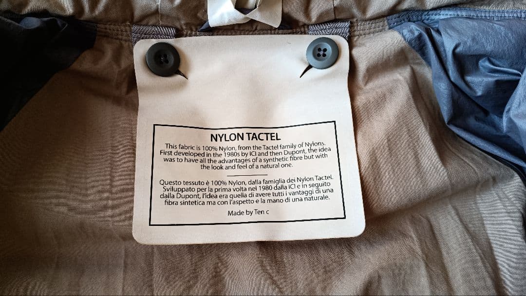 Ten c ARTIC DOWN PARKA GRAY サイズ48