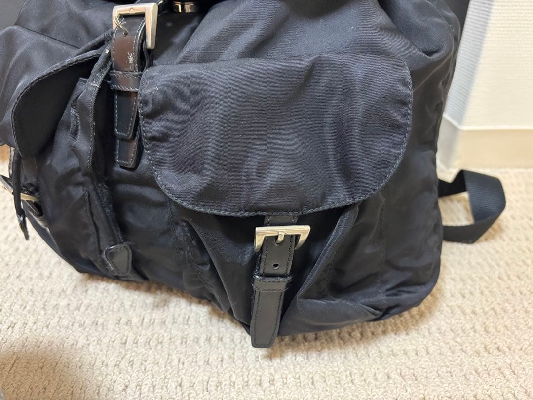 PRADA ＊ナイロンリュック バックパック＊ ヴィンテージ 三角ロゴ