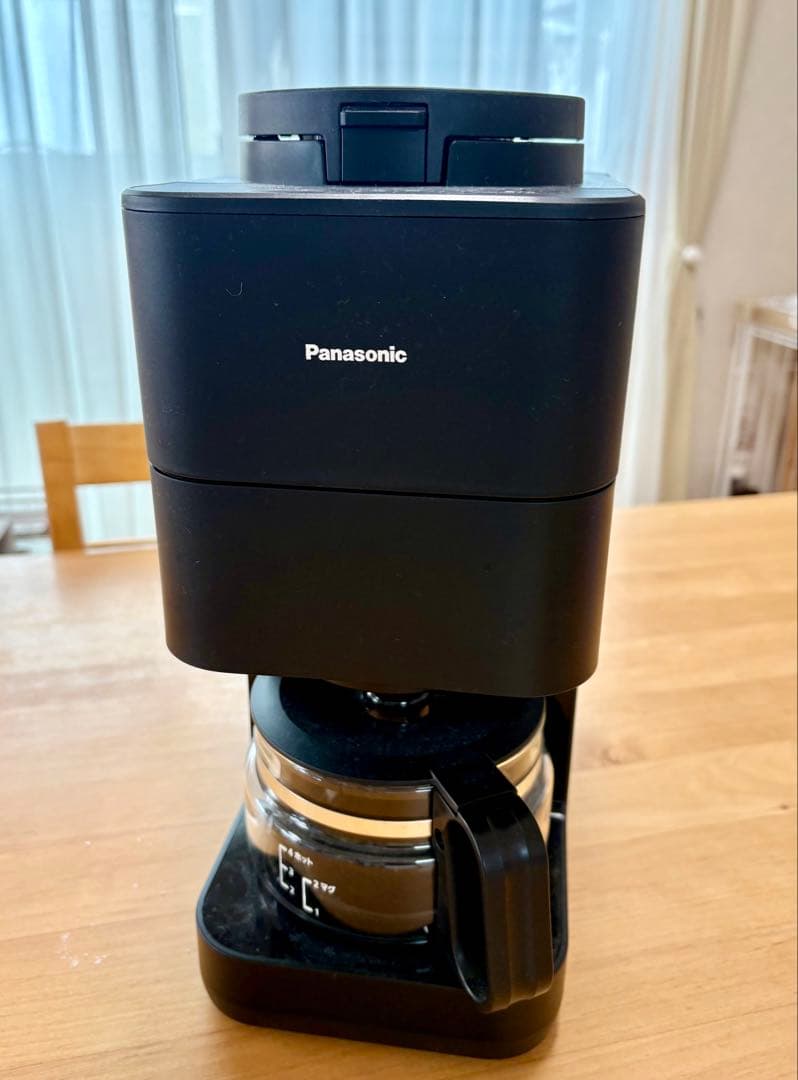 Panasonic 全自動コーヒーメーカー ブラック NC-A58