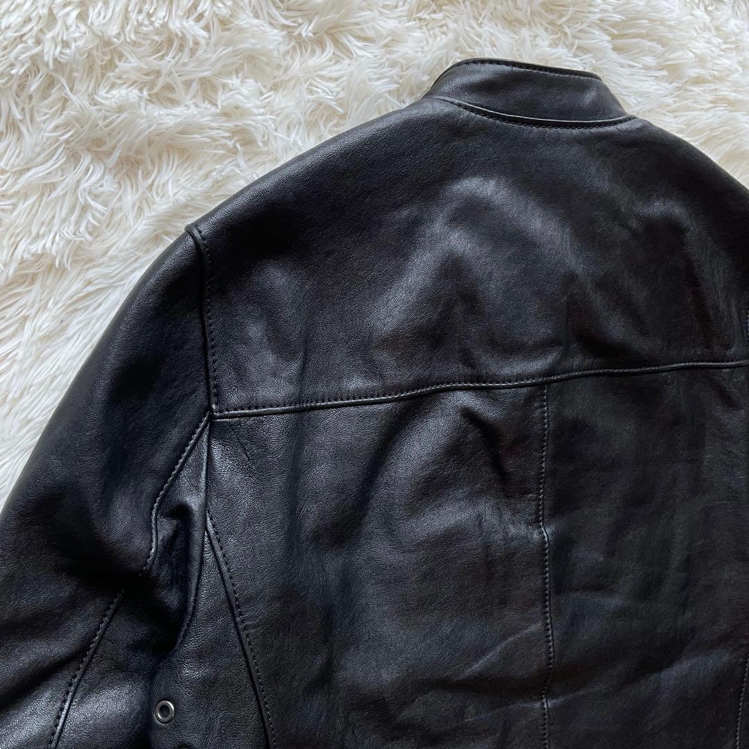美品✨COACH レザージャケット　シングルライダース　M ブラック　88799