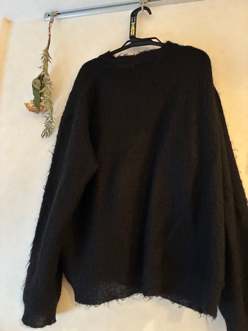 YOKE モヘア ニット ブラック